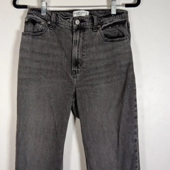 Abercrombie & Fitch Ultra High Rise Ankle Straight Curve Love, Size 28 Women - Picture 4 of 6